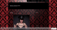 Desktop Screenshot of mistressophelia.wordpress.com