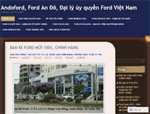 Tablet Screenshot of andoford.wordpress.com