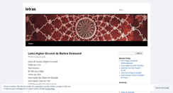Desktop Screenshot of letraz1.wordpress.com