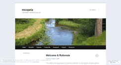 Desktop Screenshot of mcopela.wordpress.com