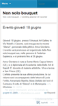 Mobile Screenshot of nonsolobouquet.wordpress.com