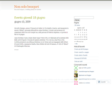 Tablet Screenshot of nonsolobouquet.wordpress.com