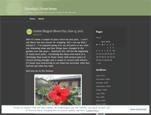 Tablet Screenshot of horselips.wordpress.com
