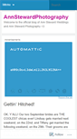 Mobile Screenshot of annstewardphotography.wordpress.com