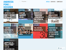 Tablet Screenshot of andressaponss.wordpress.com