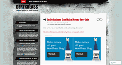 Desktop Screenshot of derekblass.wordpress.com
