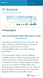 Mobile Screenshot of 37quadrat.wordpress.com