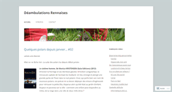 Desktop Screenshot of deambulationsrennaises.wordpress.com