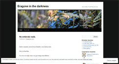 Desktop Screenshot of eragoneinthedarkness.wordpress.com