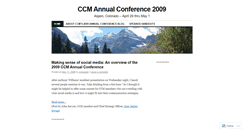 Desktop Screenshot of ccmaspen.wordpress.com