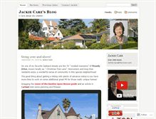 Tablet Screenshot of jackiecare.wordpress.com