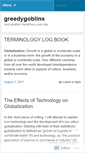 Mobile Screenshot of greedygoblins.wordpress.com