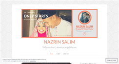 Desktop Screenshot of nazrinsalim.wordpress.com