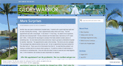 Desktop Screenshot of glorywarrior.wordpress.com