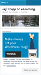 Mobile Screenshot of jaykrupp.wordpress.com