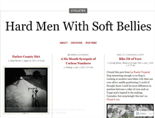 Tablet Screenshot of hardmenwithsoftbellies.wordpress.com
