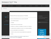 Tablet Screenshot of mbahjasjus.wordpress.com
