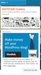 Mobile Screenshot of gotchacomix.wordpress.com