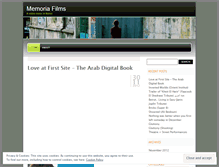 Tablet Screenshot of memoriafilms.wordpress.com