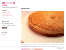 Tablet Screenshot of laboratoridecuina.wordpress.com