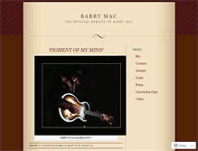 Tablet Screenshot of barrymacdonald.wordpress.com