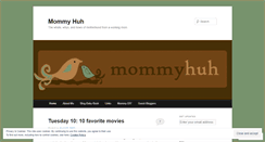 Desktop Screenshot of mommyhuh.wordpress.com