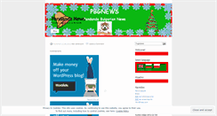 Desktop Screenshot of pbgnews.wordpress.com