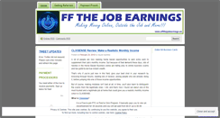Desktop Screenshot of offthejobearnings.wordpress.com