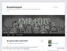 Tablet Screenshot of empathological.wordpress.com