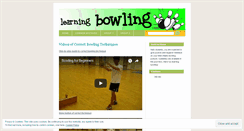 Desktop Screenshot of ictbowling.wordpress.com