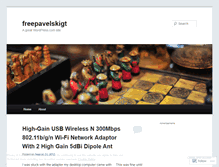 Tablet Screenshot of freepavelskigt.wordpress.com