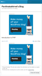 Mobile Screenshot of pavithrakathirvel.wordpress.com