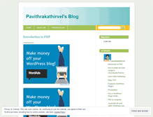 Tablet Screenshot of pavithrakathirvel.wordpress.com