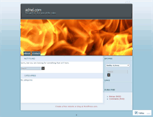Tablet Screenshot of adrieldotcom.wordpress.com