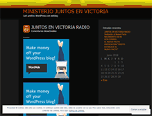 Tablet Screenshot of elcaminoesjesus.wordpress.com