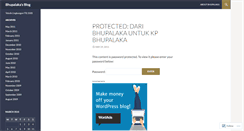 Desktop Screenshot of bhupalaka.wordpress.com