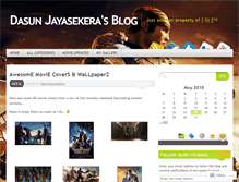Tablet Screenshot of dasunjayasekera.wordpress.com