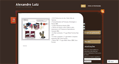 Desktop Screenshot of alexandrelutz.wordpress.com