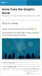 Mobile Screenshot of gonecasecomic.wordpress.com