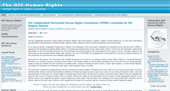 Desktop Screenshot of oichumanrights.wordpress.com