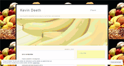 Desktop Screenshot of kevindeeth.wordpress.com