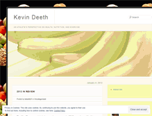 Tablet Screenshot of kevindeeth.wordpress.com