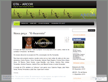 Tablet Screenshot of gtaarcor.wordpress.com