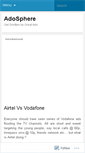 Mobile Screenshot of adosphere.wordpress.com