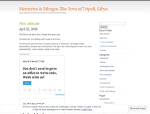 Tablet Screenshot of mnahum1.wordpress.com