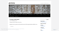 Desktop Screenshot of glentiesty.wordpress.com