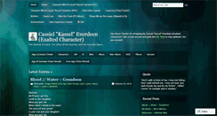 Desktop Screenshot of cassieleverdeen.wordpress.com
