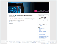 Tablet Screenshot of jazzmutant.wordpress.com