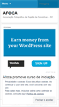 Mobile Screenshot of afoca.wordpress.com
