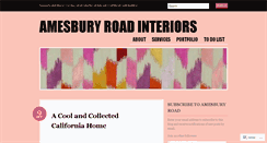 Desktop Screenshot of amesburyroadinteriors.wordpress.com